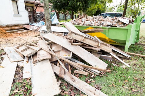 House clearance team at work in Hounslow